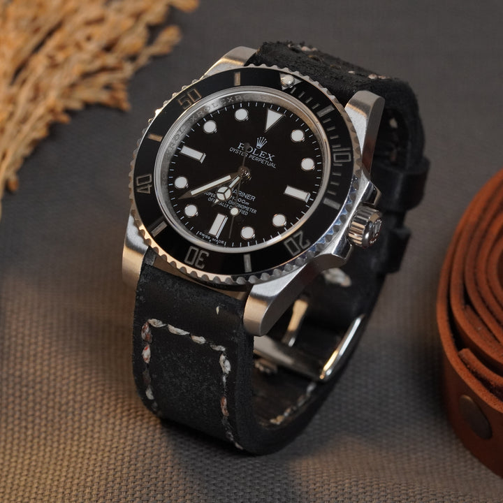 Rolex Straps - Brutal Black