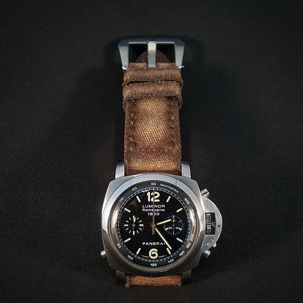 Ready Stock 22mm - Canvas Vintage Brown No. 11