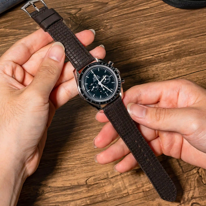Omega Straps - Chessboard Brown