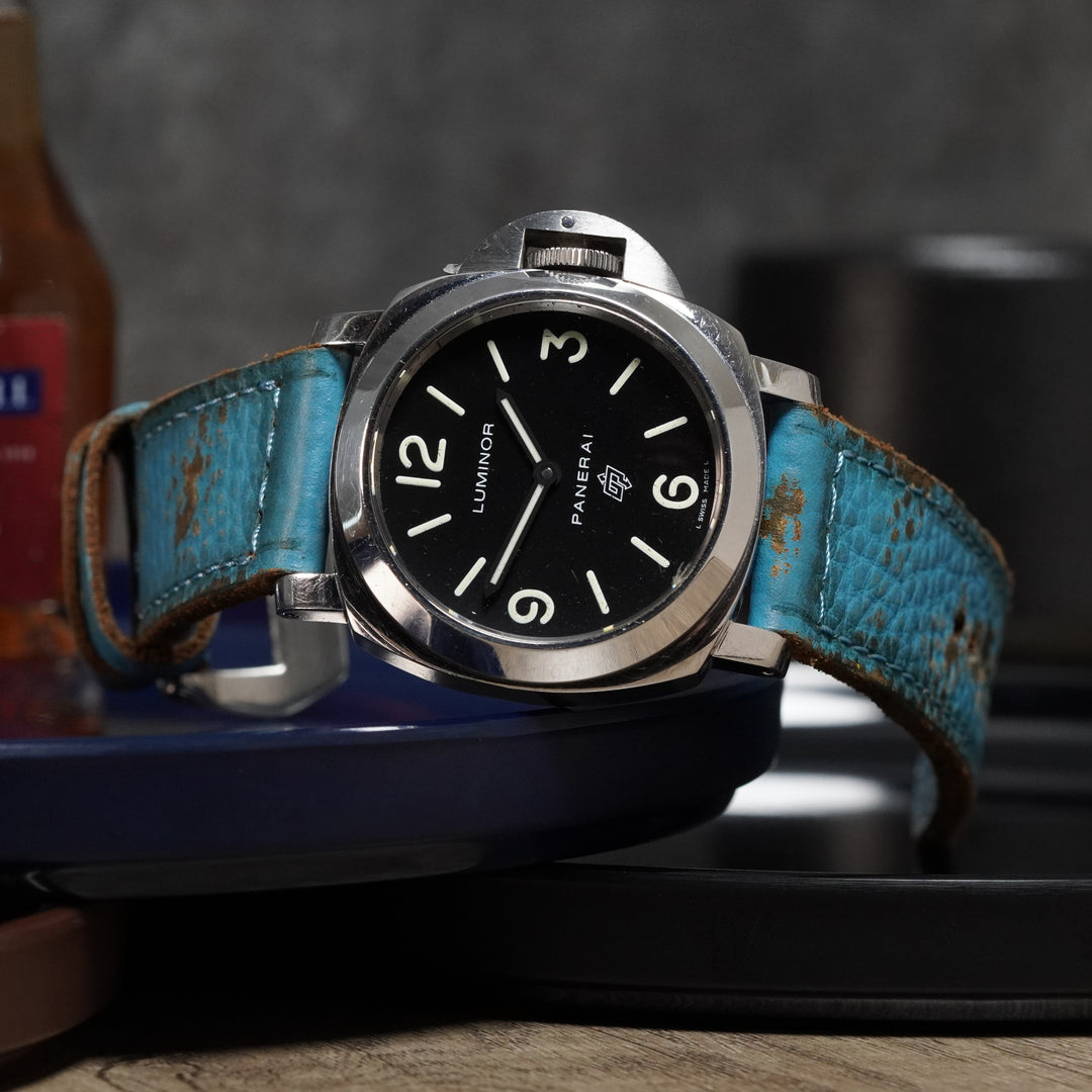 Panerai Luminor Straps - Blue Coral
