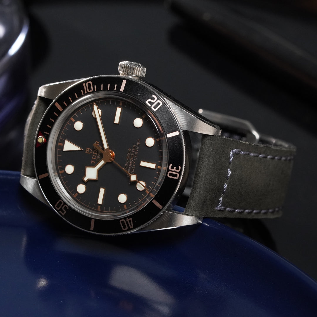 Tudor Straps - Jet Black