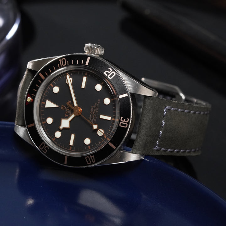 Tudor Straps - Jet Black