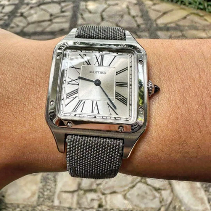 Cartier Straps - Kevlar Patina Light Grey