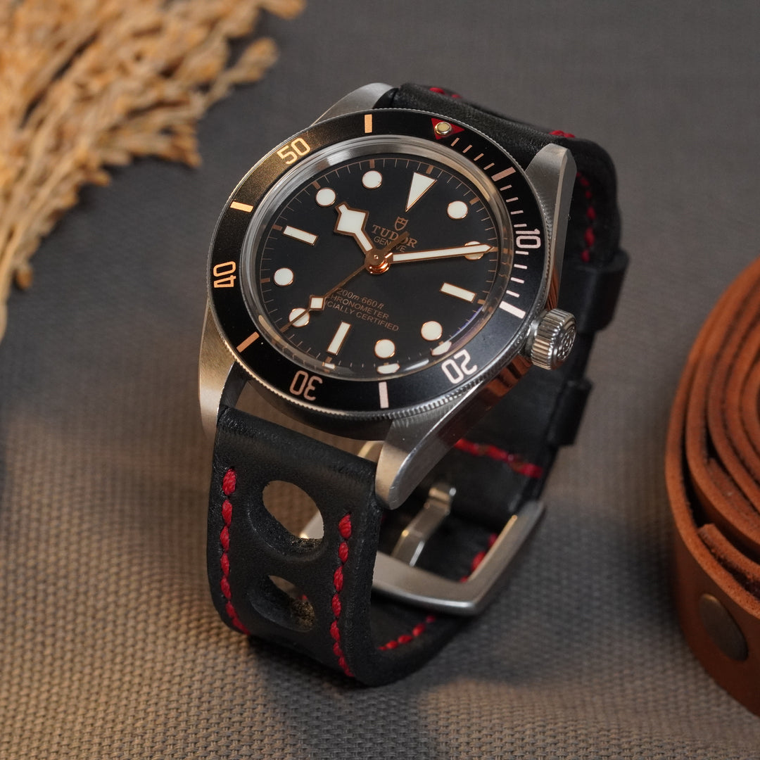 Tudor Straps - Le mans Black Racer