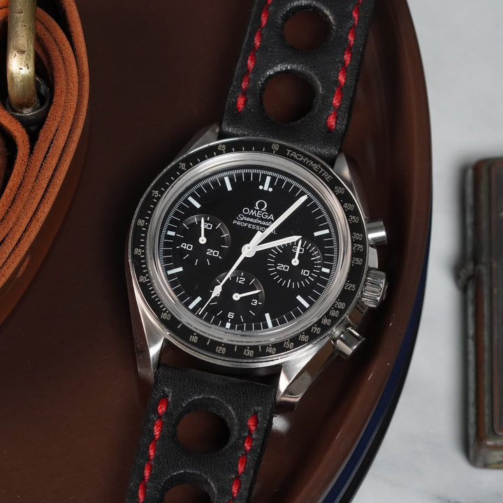Omega Straps - Le Mans Racer Black
