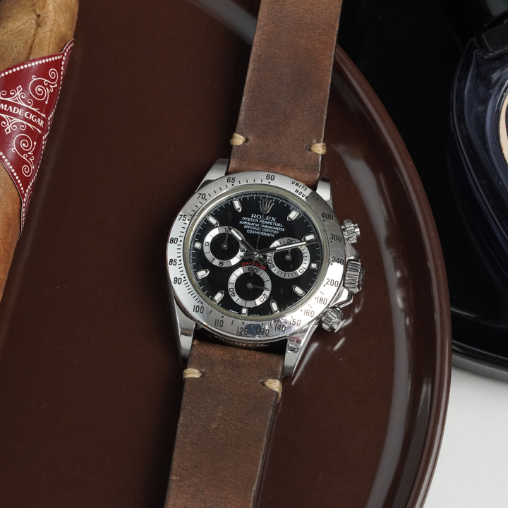 Rolex Straps - Minimalist Chocolate