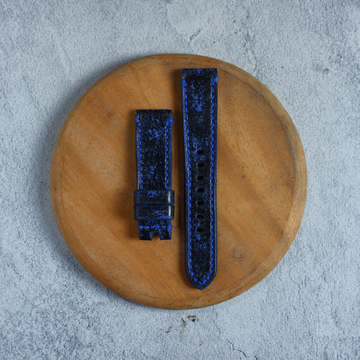 Seiko Straps - Blue Blackbay
