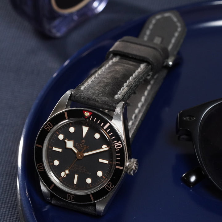Tudor Straps - Grey Arillo