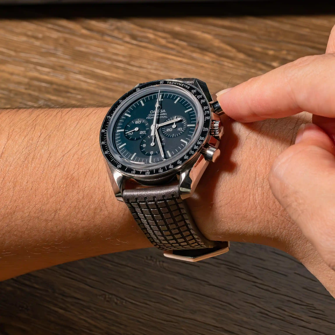 Omega Straps - Chessboard Brown