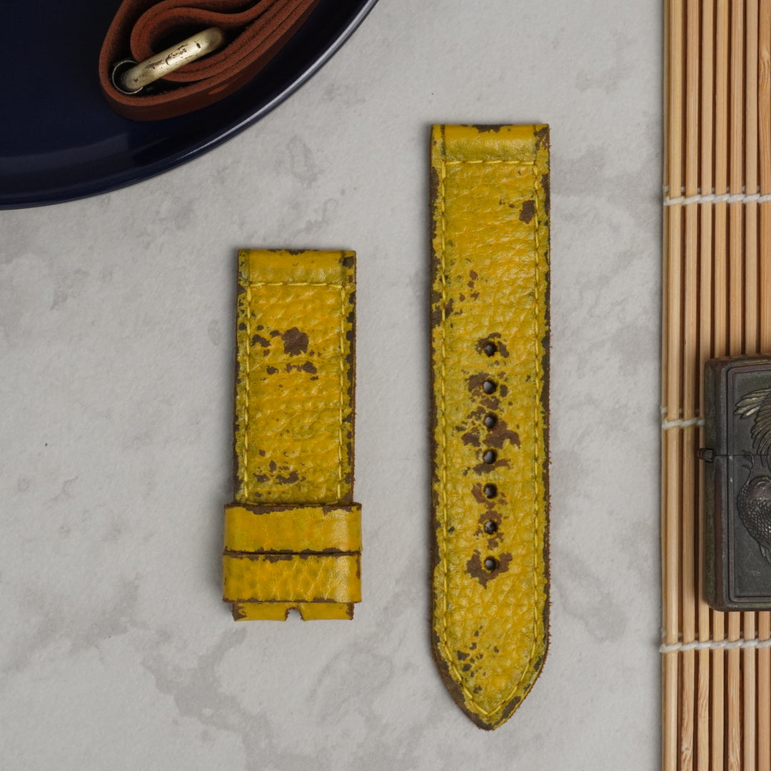 Panerai Radiomir Straps - Yellow Coral