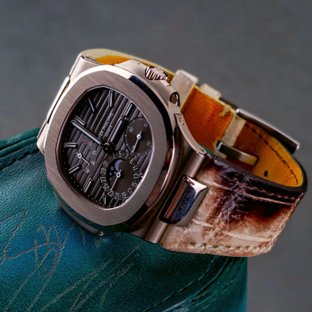 Patek Philippe Straps - Croco MooMoo