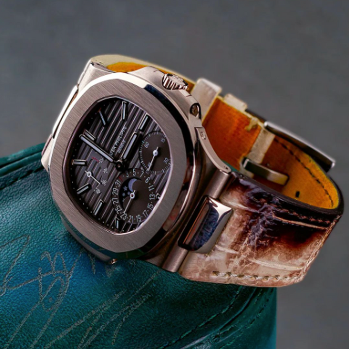 Patek Philippe Straps - Croco MooMoo