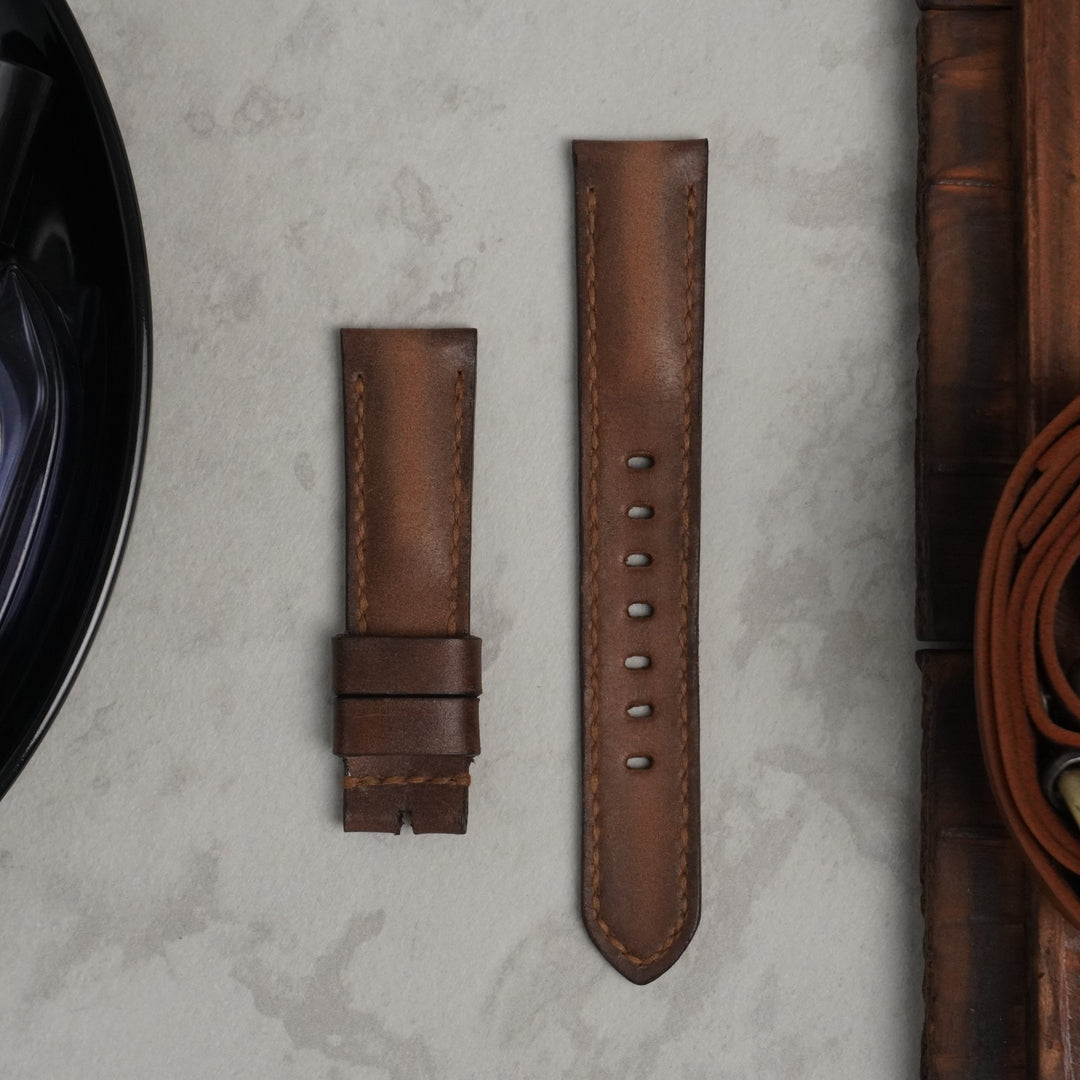 Tudor Straps - Deep Brown