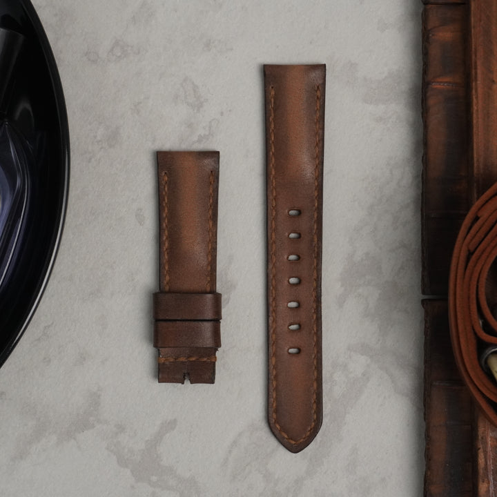 Tudor Straps - Deep Brown