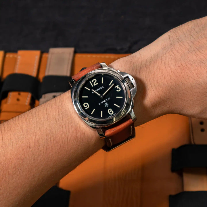 Panerai Luminor Straps - Deep Red