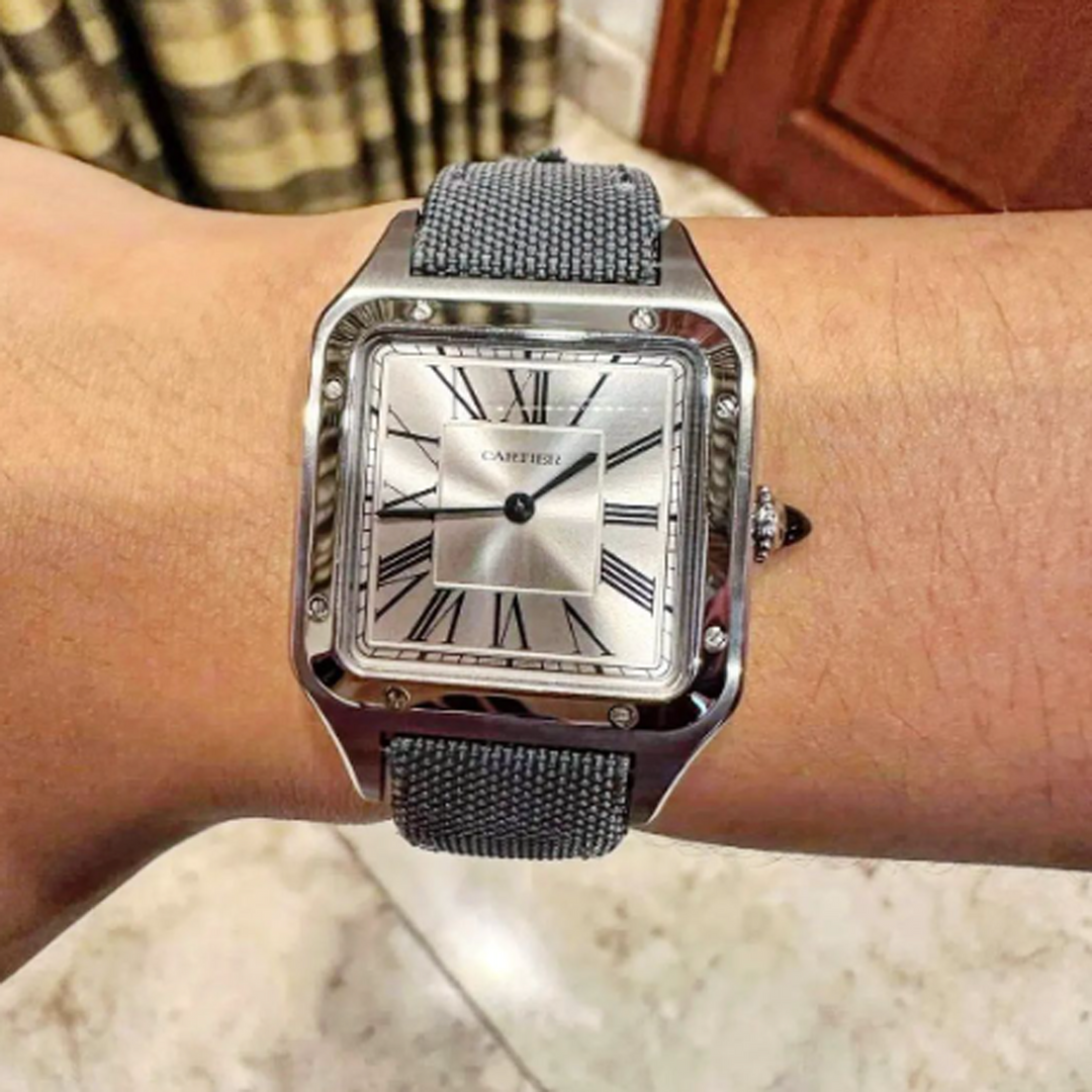 Cartier Straps - Kevlar Patina Light Grey