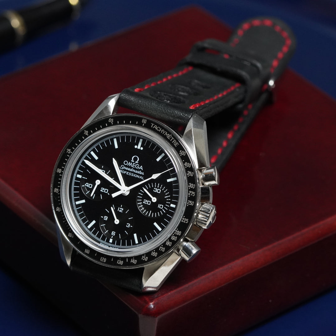 Omega Straps - Le Mans Racer Black