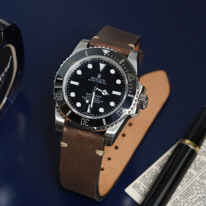 Rolex Straps - Minimalist Chocolate