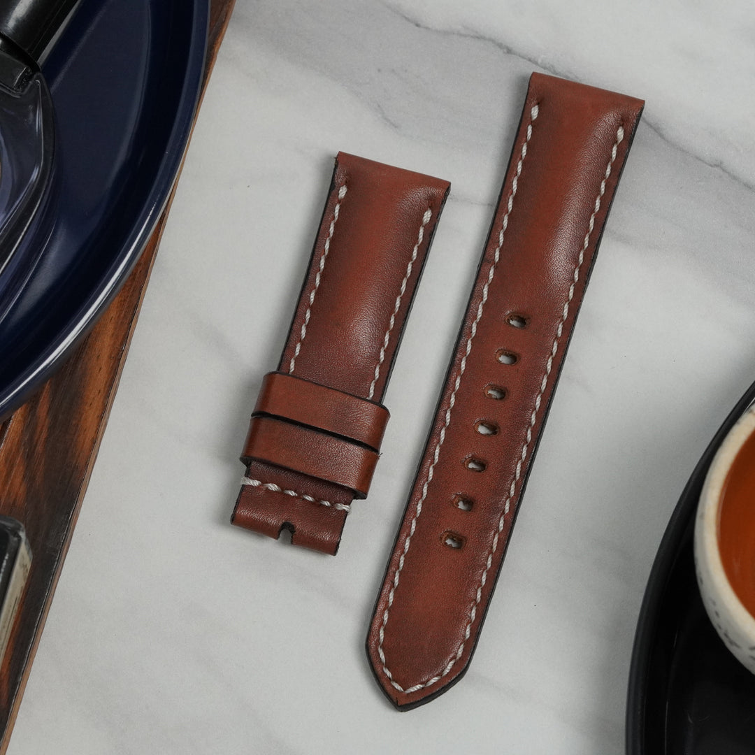 Panerai Luminor Straps - Deep Red