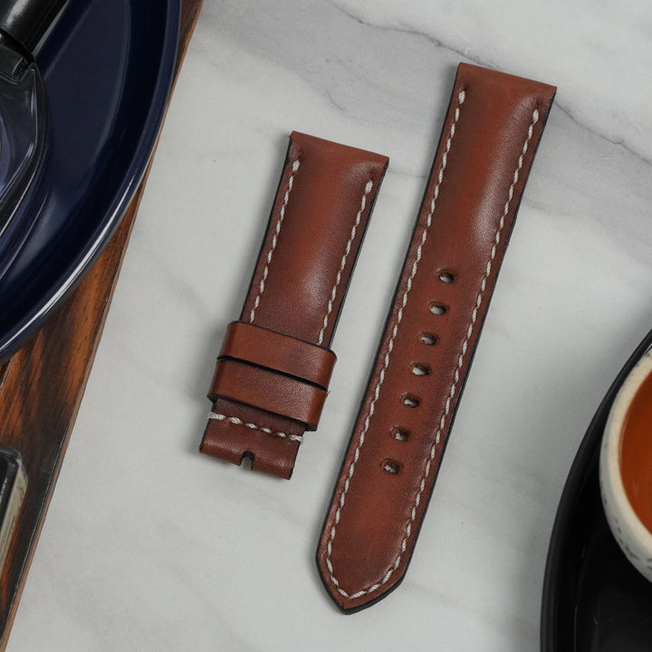 Panerai Luminor Straps - Deep Red