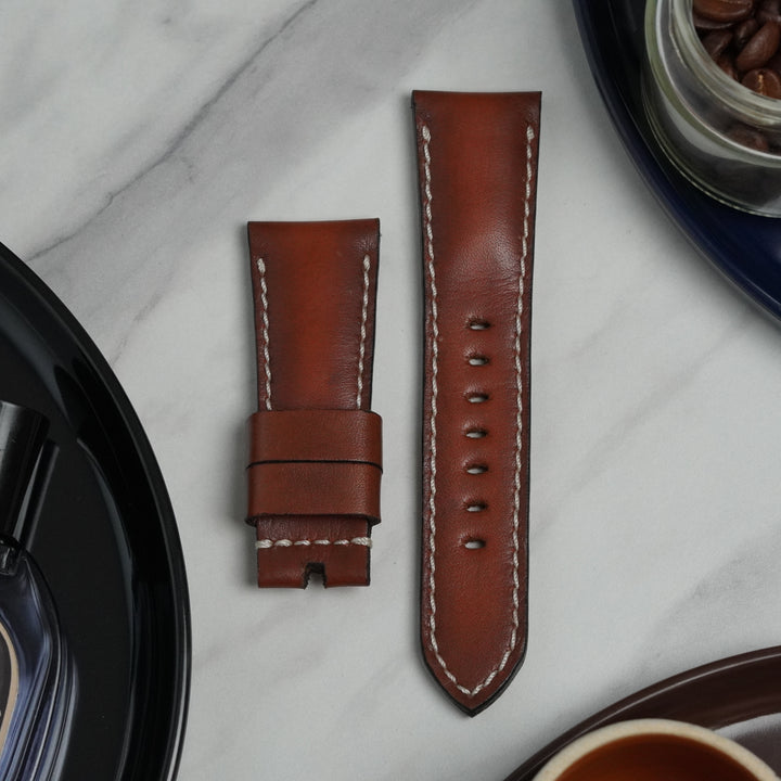 Panerai Radiomir Straps - Deep Red