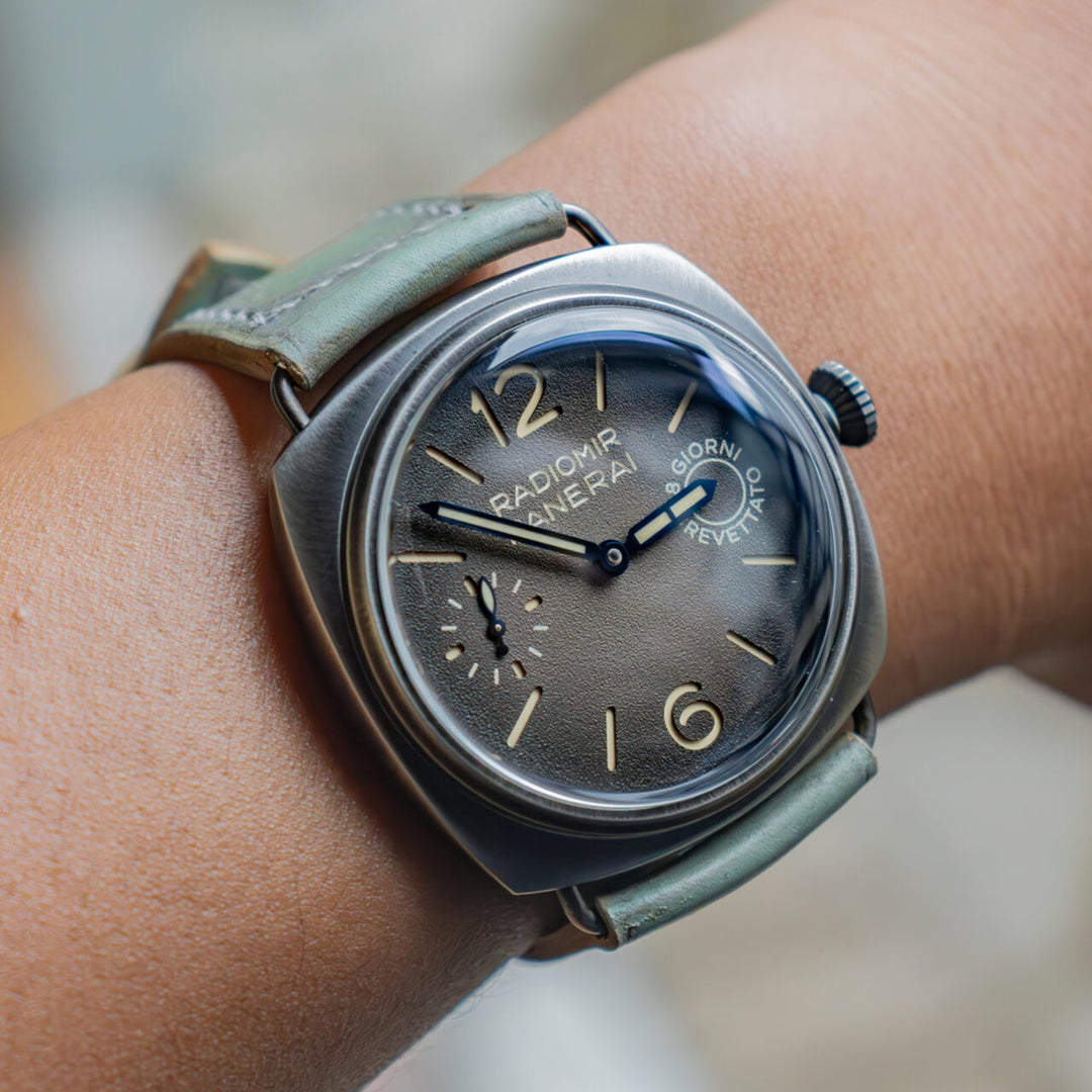Panerai Radiomir Straps - Vague Green Strap
