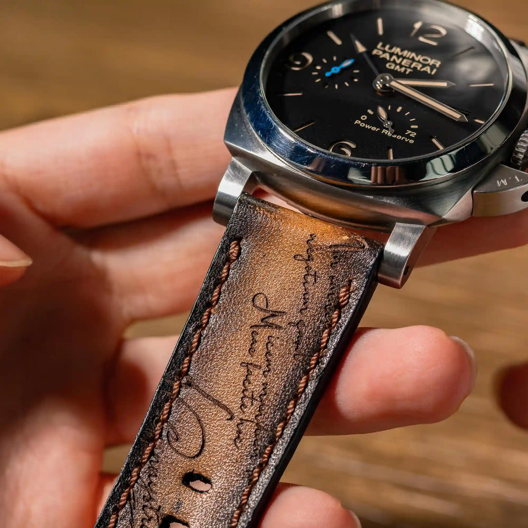 Brown Patina Scritto