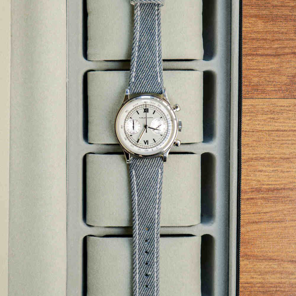 Ready Stock 20mm - Opaline Blue Denim Strap