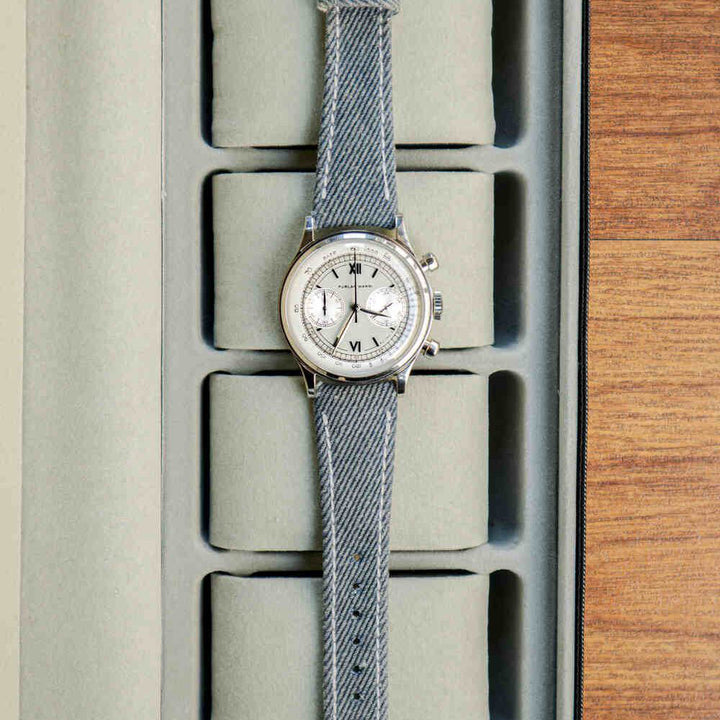 Ready Stock 20mm - Opaline Blue Denim Strap
