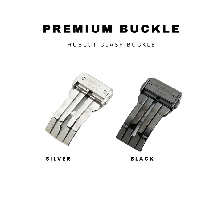 Hublot Straps - Royal Blue Croco Strap