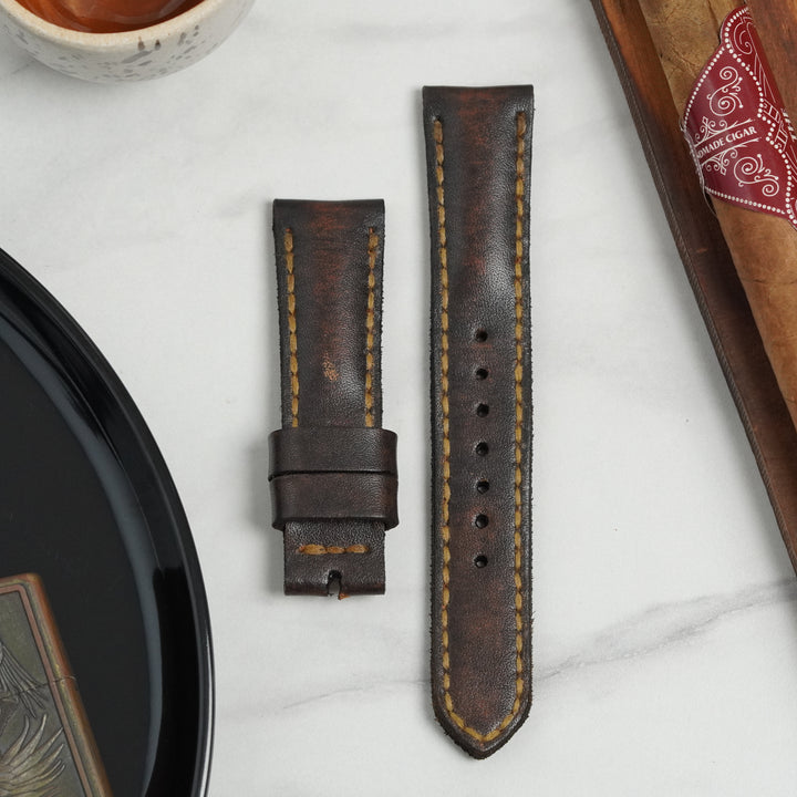 Patek Philippe Straps - Grey Arillo