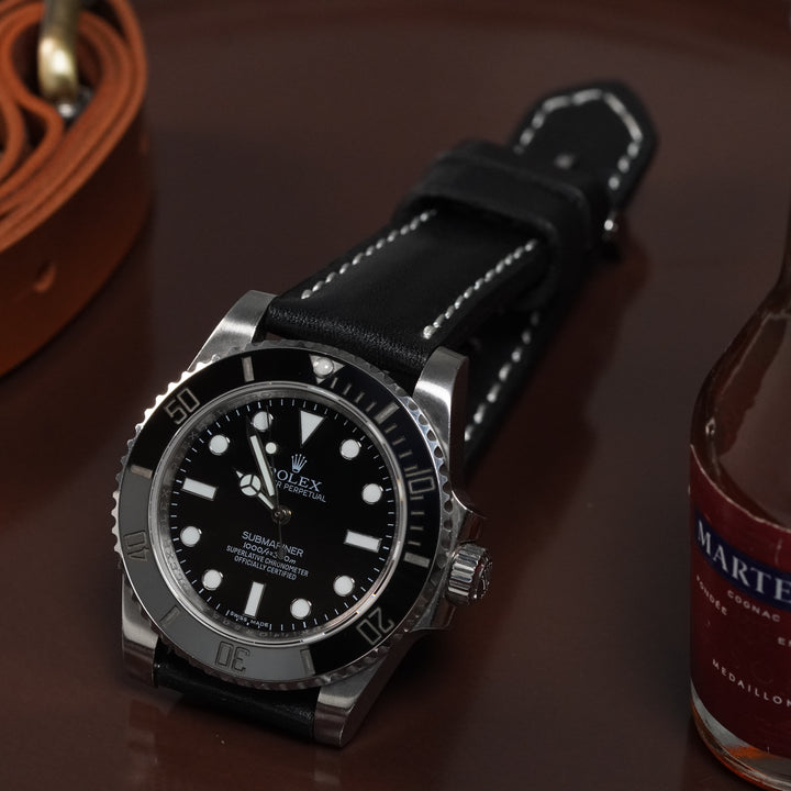 Rolex Straps - Black Padded