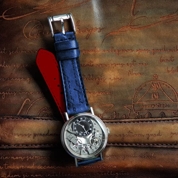 Ready Stock 20mm - Blue Patina Scritto