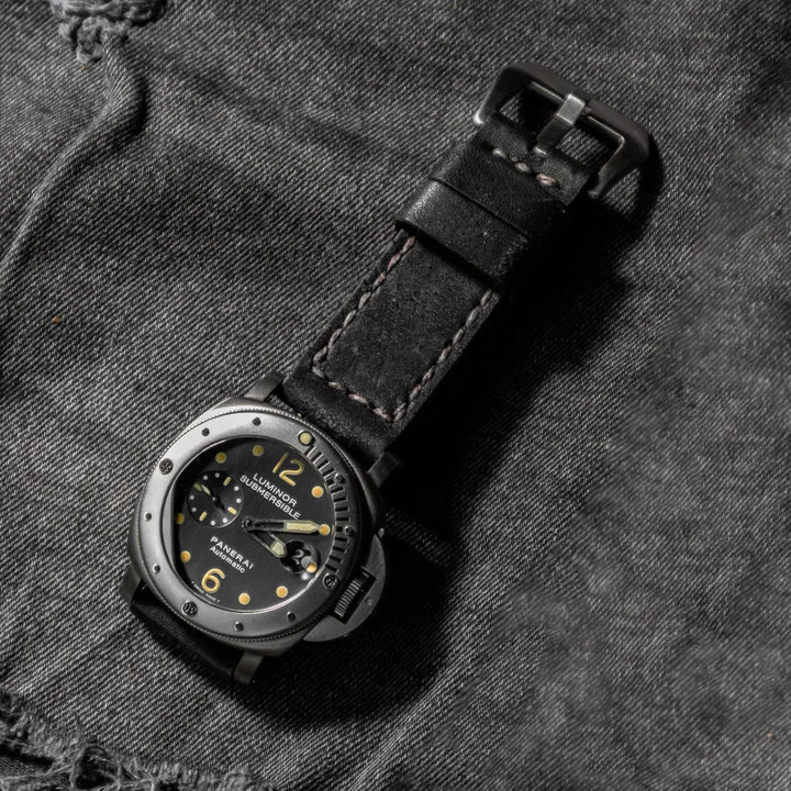 Panerai Submersible Straps - Brutal Black