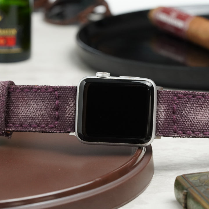 Ready Stock 24mm - Canvas Purplish No. 8
