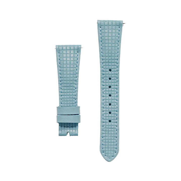 Rolex Straps - Chessboard Baby Blue