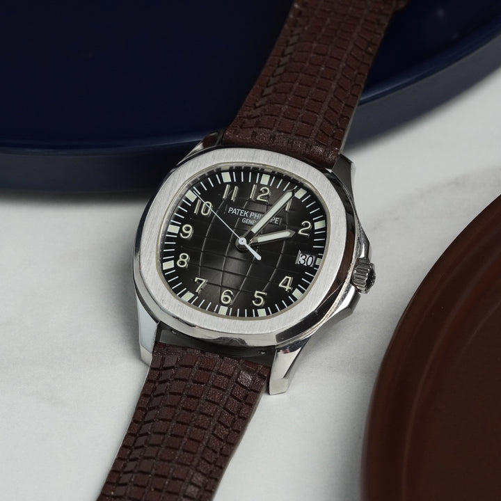 Patek Philippe Straps - Extreme Chessboard Dark Brown