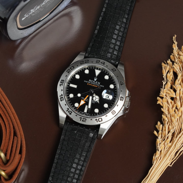 Rolex Straps -  Extreme Chessboard Black