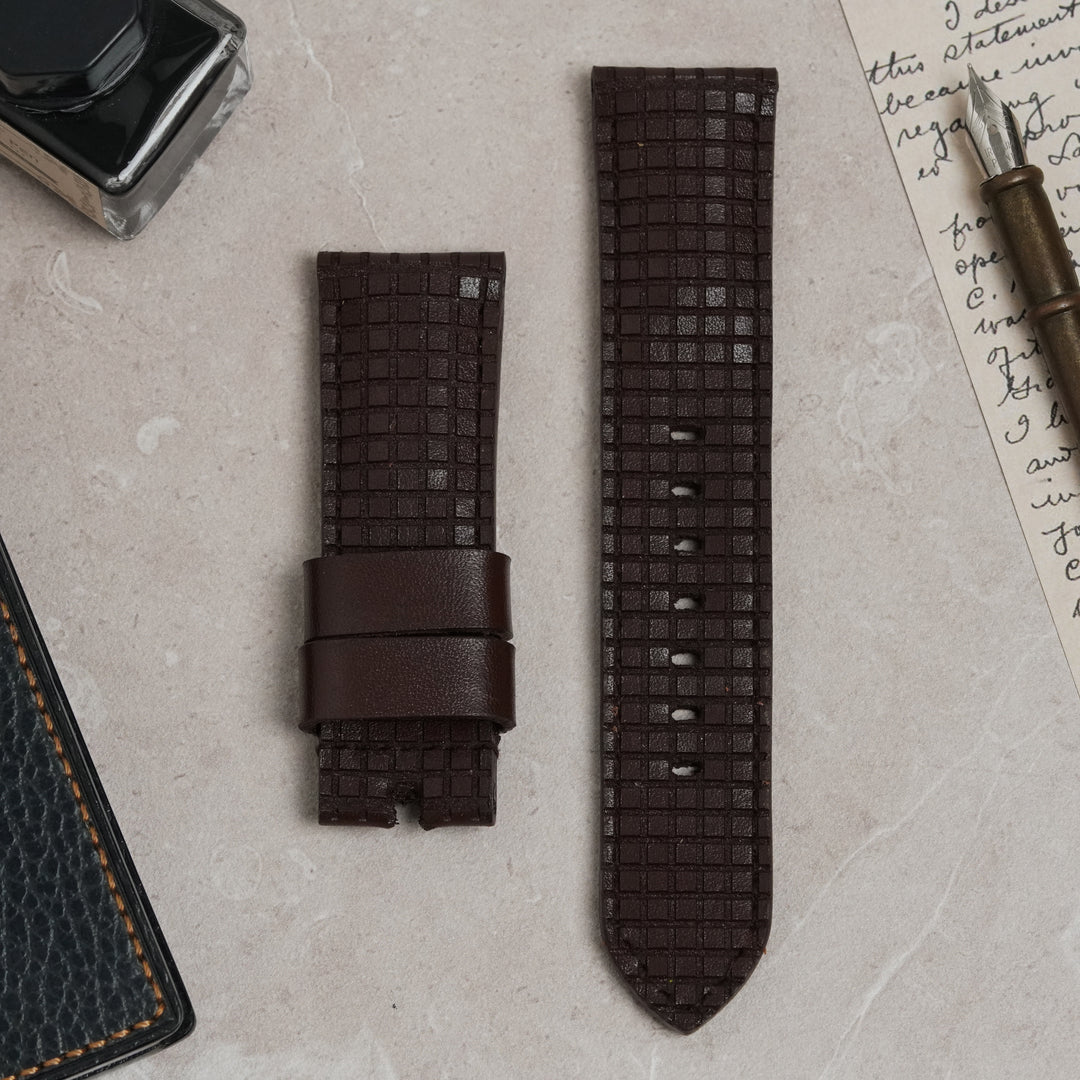 Ready Stock 24mm - Extreme Chessboard Brown