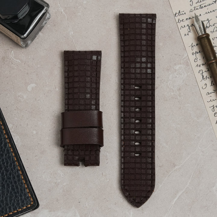 Ready Stock 24mm - Extreme Chessboard Brown