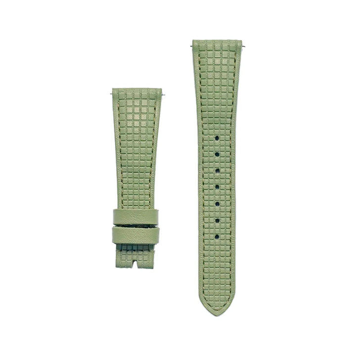 Rolex Straps - Chessboard Fern Green