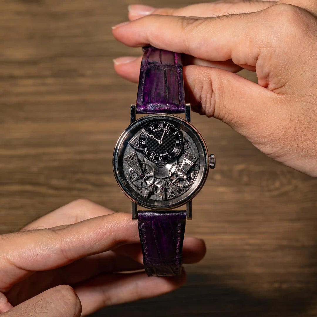Dark Amethyst Croco