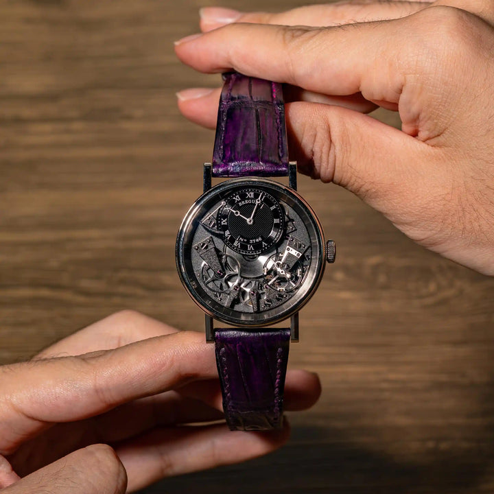 Dark Amethyst Croco