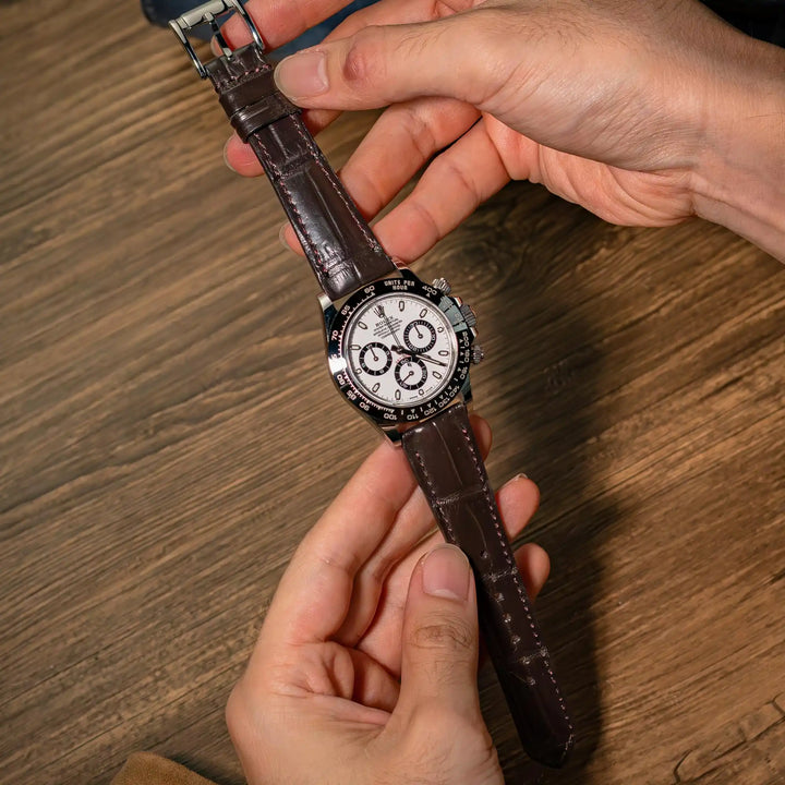 Dark Brown Croco