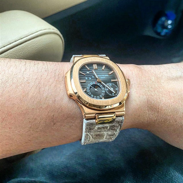 Patek Philippe Straps - Himalayan Croco
