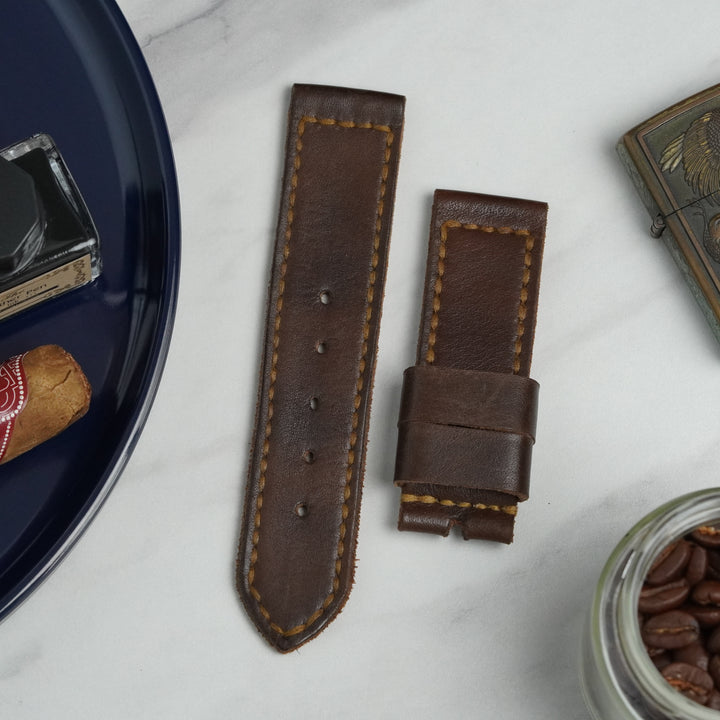 Panerai Luminor Straps - Dark Oil