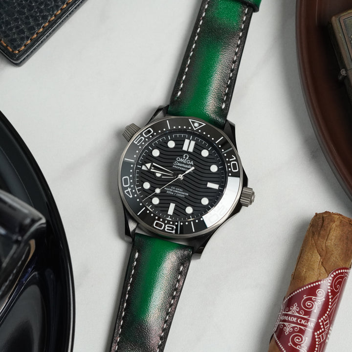 Omega Straps - Deep Green