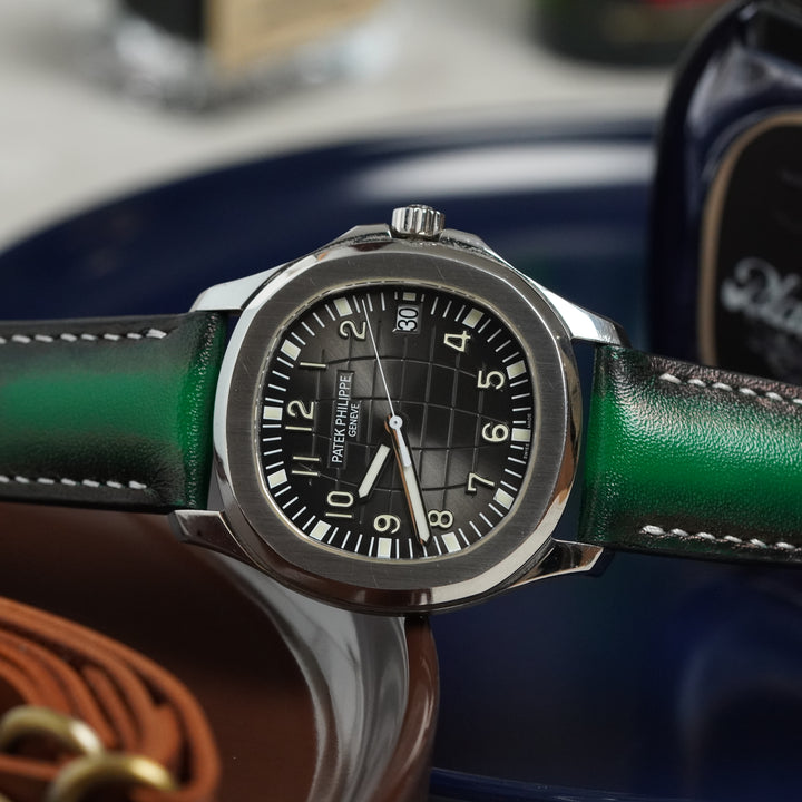 Patek Philippe Straps - Deep Green