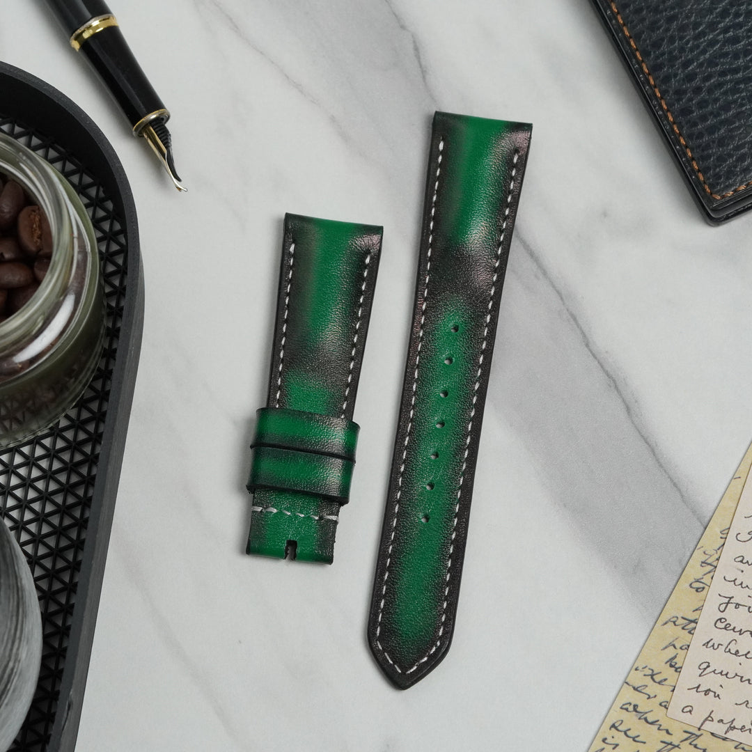 Patek Philippe Straps - Deep Green