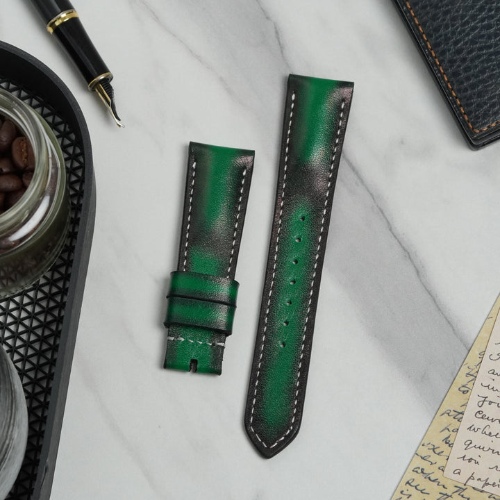 Patek Philippe Straps - Deep Green